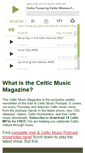 Mobile Screenshot of celticmusicmagazine.com